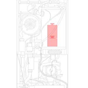 87161070460 - WORCESTER - Greenstar Junior - Greenstar 24 i Junior HE - Baffle Set